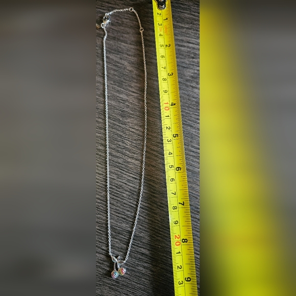 Beautiful Silver COACH Necklace w/Cherry Charm - Picture 7 of 7